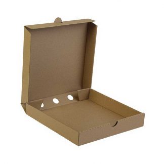 Коробка для пиццы 250*250*49 бурая