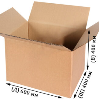 коробка 4хклапанная для маркетплейсов пятислойная